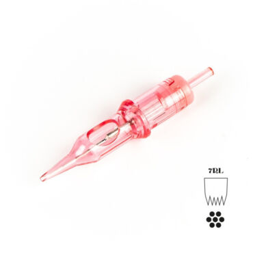 Kwadron PMU Optima 25/7 RLLT Round Liner Long Taper - Kartuş PMU İğnesi